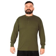Rothco Olive Drab Long Sleeve Henley T-Shirt 21025 – L