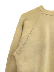 M/L Vtg Mid 90s Blank Distressed Worn Skate Punk Grunge Boxy Raglan Sweatshirt