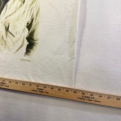 Zion Rootswear Bob Marley Graphic T-Shirt White 1X Reggae Portrait 2003 Vintage