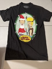 2012 Beavis And Butthead MTV Made In USA Christmas T-Shirt Size S