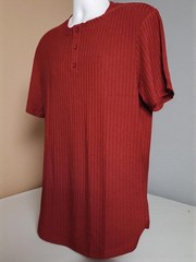 COOFANDY Ribbed Henley Shirt for Men