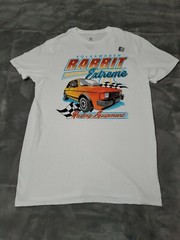 VOLKSWAGEN NEW Official Rabbit Extreme Racing Equipment S/S Retro TShirt SZ L