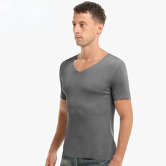 3Pack New Men Summer Thin V Neck Tops Short Sleeve Shirts Half Sleeve T-shirt