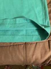 Vintage 909 Collection Mens Green Single Stitch Polo Shirt Size XL