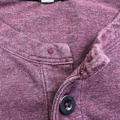 Public Rec Go To Long Sleeve Henley Men’s L Large Stretch Performance Logo