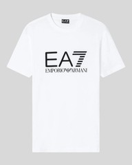 EA7 LOGO T-SHIRT – WHITE/BLACK – 7M001412AF22264-U0002
