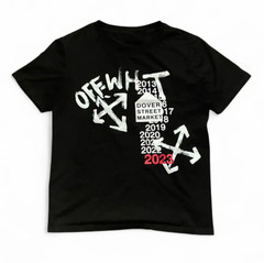 Rare Off-White Virgil Abloh x Dover Street Market Tee Reprint Graphic S-5XL