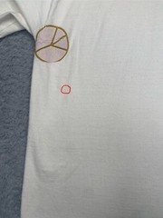 VTG Virginia J&J Dist Sarasota, FL Single Stitch Men T-Shirt Sz XL Peace Beefy