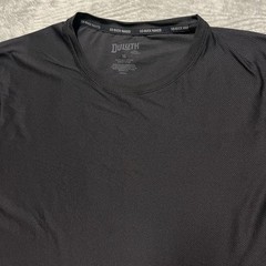 Duluth Undershirt Mens XL Black Go Buck Naked Performance Wicking Crew Neck