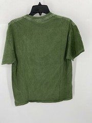 New Look T-Shirt Mens Size S Olive Green Hollywood Graphic Crew Neck Pullover