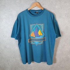Vintage Signal Sports Traverse City USA 90s Single Stitch T-Shirt Men’s XL Blue