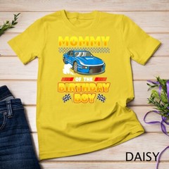 Mommy of the Birthday Boy Race Car Racing Party Family T-Shirt Unisex T-shirt