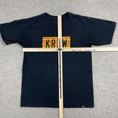 Krew Graphic T Shirt Men’s Size M Black Short Sleeve Crew Neck Skateboarding Tee