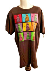 Dr Who Daleks Array Colors – Black T-Shirt XL Men’s