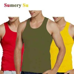 Tank Tops Men 2025 Summer 100% Cotton Cool Fitness Vest Sleeveless Tops Gym Slim