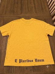 Godspeed Rarity Collection Yellow Graphic Tee L Crew Neck “E Pluribus Unum”