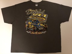 FORMULA 1 GILDAN Short Sleeve T-Shirt Sz 4XL Gray, Blue, Yellow