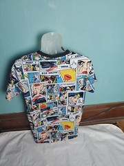 Oh Snap! Drill Clothing Co Boom Comic Book All Over TShirt Men’s Size Medium M