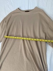 Sette Ponti T-Shirt Mens XL Brown Quiet Luxury Minimalist Earth Tone Normcore