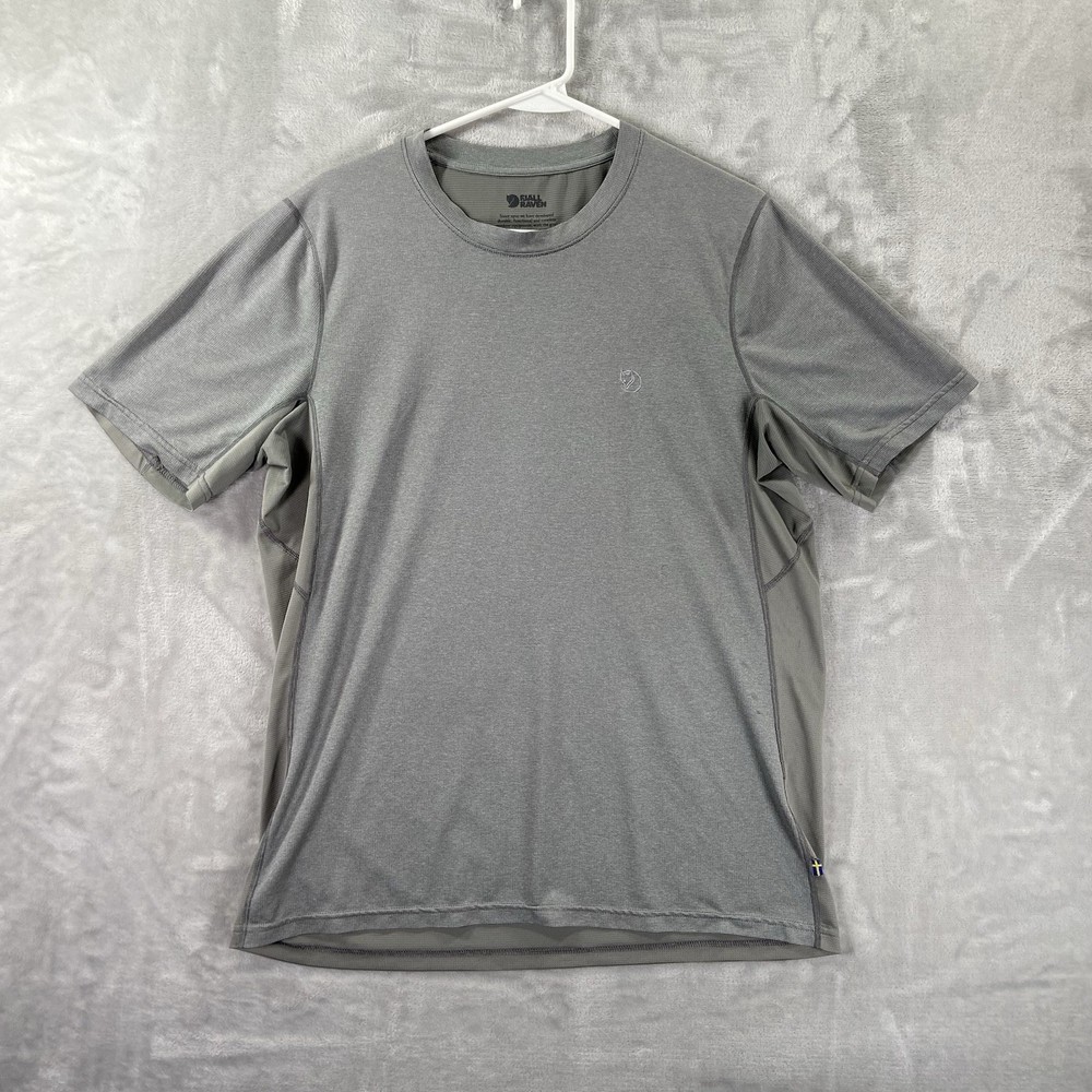 Fjallraven T-Shirt mens Medium Technical Performance Tee Athletic Outdoor Hiking