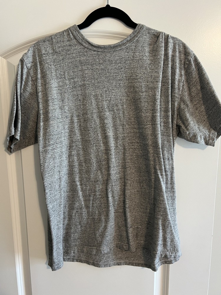Whitesville Quali-T Heavyweight Gray Cotton Short Sleeve T-Shirt Size XL