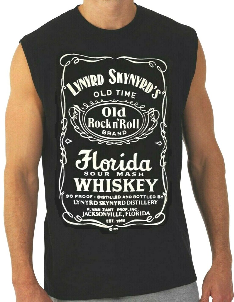 LYNYRD SKYNYRD’S PUNK ROCK Band Black Muscle Shirt