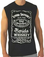 LYNYRD SKYNYRD’S PUNK ROCK Band Black Muscle Shirt