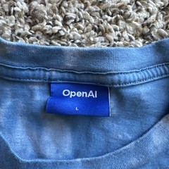 OpenAI Official Employee SWAG Short Sleeve Shirt SORA Tie Dye Tee Large