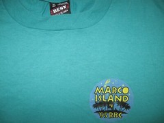 MARCO ISLAND RBC 1995 vintage T Shirt Men’s XL Bank Beach Tiki TROPICAL RESORT