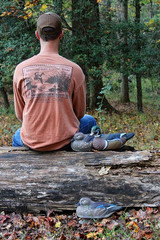 Southern Cross – Duck Stamp 1943 – Small Long Sleeve Tshirt – Comfort Colors