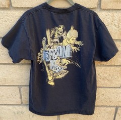 Defcon 19 Fabulous Las Vegas T Shirt Front Back Graphics Worn Has A Fade Size M