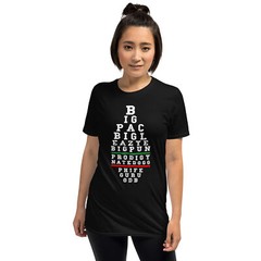 Old School Hip Hop Music Rap Legends Eye Chart 90s Hip Hop Shirt