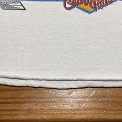 Vintage 80s California Raisins Tour Band Shirt Single Stitch Surf Raw Edge Hem L