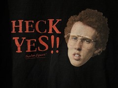 Napoleon Dynamite 2005 “Heck Yes” Graphic Movie T-shirt L
