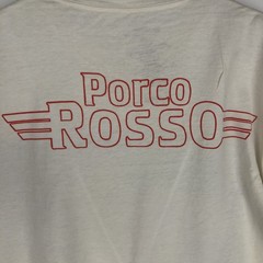 Used PORCO ROSSO Porco Rosso movie t-shirt men’s size M (approx.)