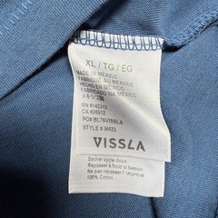 Vissla Premium T-shirt Size XL Vintage Wash Ultra Soft Logo Pocket Graphic 😎🏖️