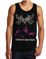 Mayhem de Mysteriis dom sathanas black metal Band Black Tank Top Men’s Sizes