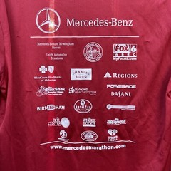 Retro Mercedes Benz Half Marathon Race 2015 T-shirt Mens Large Birmingham AL