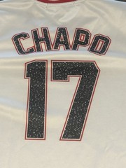 Hudson & Co Shirt Trappin Aint Easy Jersey El Chapó #17 Streetwear Y2K Mens L