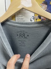 XL – RRL Faded Grey Pocket Tee