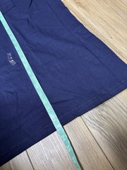 Vintage 90s BVD Dark Blue Pocket Shirt Mens 3XL Blank Cotton Short Sleeve