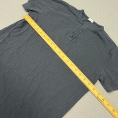 Son of a Tailor Henley Shirt Mens Small Black Supima Cotton Knit Tee Copenhagen
