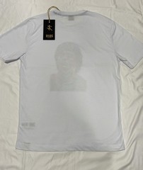 D10S Cotton 100% Maradona Diego Official Product White Jersey T-Shirt Dios 10