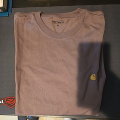 Carhartt WIP Chase Long Sleeve T-Shirt XL Provence (Light Purple)