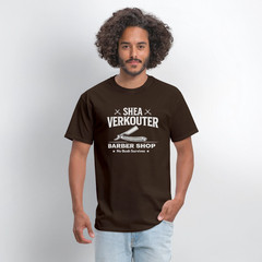 Shea Verkouter Barber Shop Funny Adult Humor T-Shirt