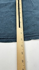 American Apparel Shirt Mens Medium Blue 50/50 Short Sleeve Crewneck Made USA