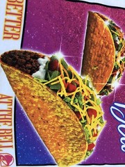 TACO BELL BETTER AT BELL Employee Work Mexican Vacation FoodAdult T-shirt NWOT S