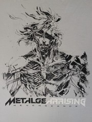 Vintage 2013 Metal Gear Rising Revengeance Raiden Promo Tee – Konami Official