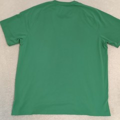 Rhone Men’s L Delta Pique Notch Neck Blade Collar GoldFusion Anti-Odor Green