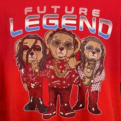 Vtg Migos Takeoff Future Legend Cool Graphic Short Sleeve Red T-Shirt Size XL
